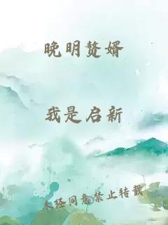 晚明赘婿