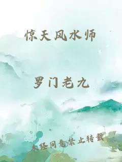 惊天风水师