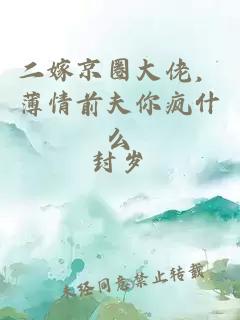 二嫁京圈大佬，薄情前夫你疯什么